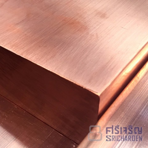 แผ่นเหล็กแบนทองแดง