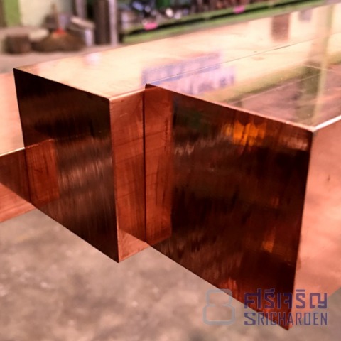 เพลาทองแดงสี่เหลี่ยม